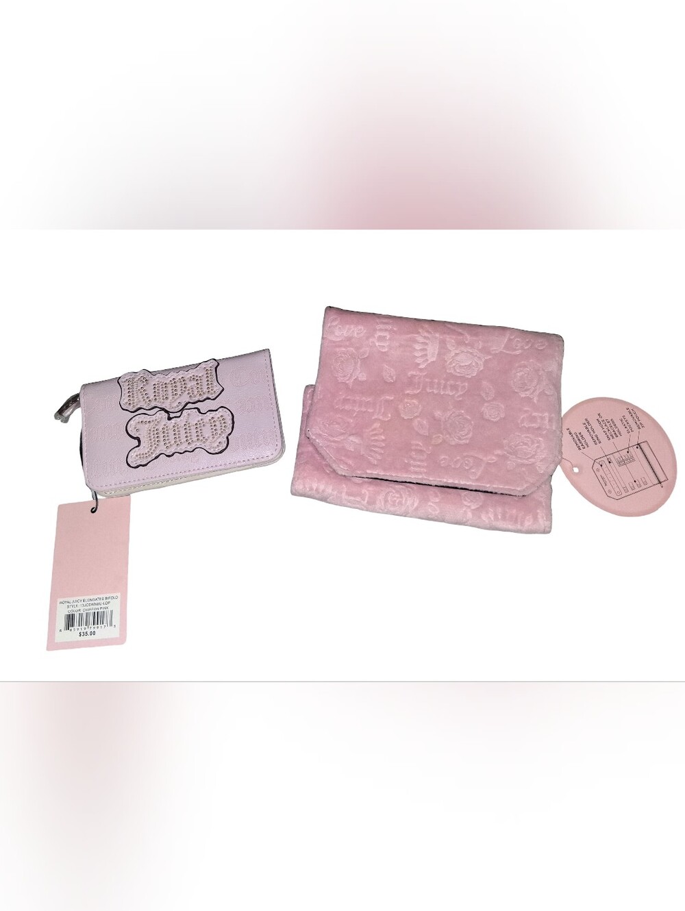 Juicy Couture Wallet & Makeup/Jewlery Organizer NWT
